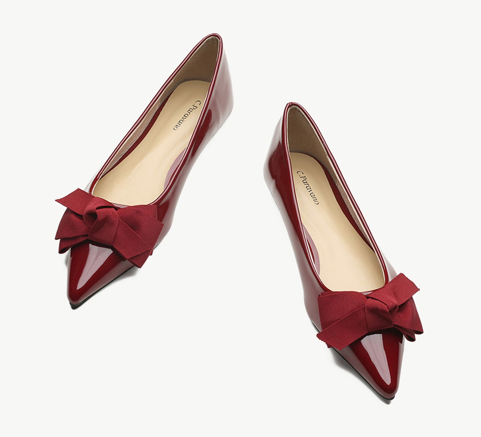 Patent Leather Point Toe Flats