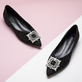  Embellished Tweed Flats with a touch of sparkle, ideal for making a stylish statement