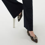 Walk in Style: Multi Color Tweed Flats, a cheerful and fashionable choice for any occasion