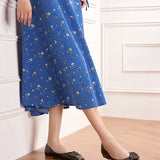 Metal Bow Ballerina Flats (Eva)