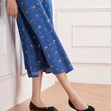 Metal Bow Ballerina Flats (Eva)