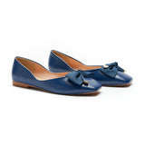 Metal Bow Ballerina Flats (Eva)