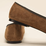 Almond-Toe Bowknot Ballerina Flats (Elle)