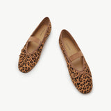 Almond-Toe Ballet Velvet Flats (Liora)