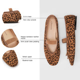 Almond-Toe Ballet Velvet Flats (Liora)