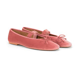 Almond-Toe Ballet Velvet Flats (Liora)