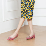Trapezoidal Buckle Flats (Aida)