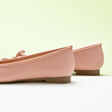 Adorable-pink-ballet-flats-featuring-a-cute-bowknot-accent-for-added-sweetness