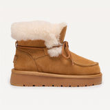 Shearling Lace-Up Platform Boots (APRÈS-SKI)