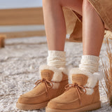 Shearling Lace-Up Platform Boots (APRÈS-SKI)