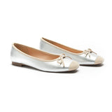 Cap-Toe Ballet Flats (Elena)