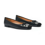 Cap-Toe Ballet Flats (Elena)