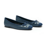 Cap-Toe Ballet Flats (Elena)