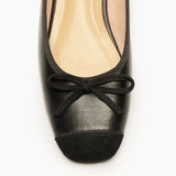 Cap-Toe Ballet Flats (Elena)