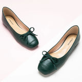 Cap-Toe Ballet Flats (Elena)