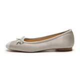 Cap-Toe Ballet Flats (Elena)