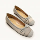 Cap-Toe Ballet Flats (Elena)