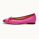 Cap-Toe Ballet Flats (Elena)