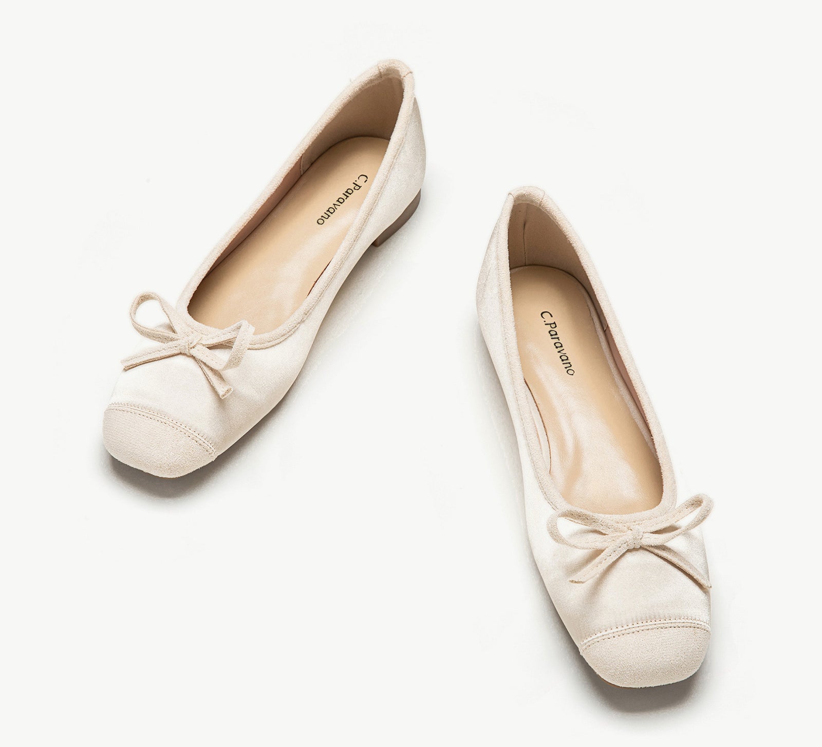 Silky Bowknot Ballet Flats