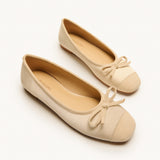 Cap-Toe Ballet Flats (Elena)