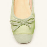 Cap-Toe Ballet Flats (Elena)