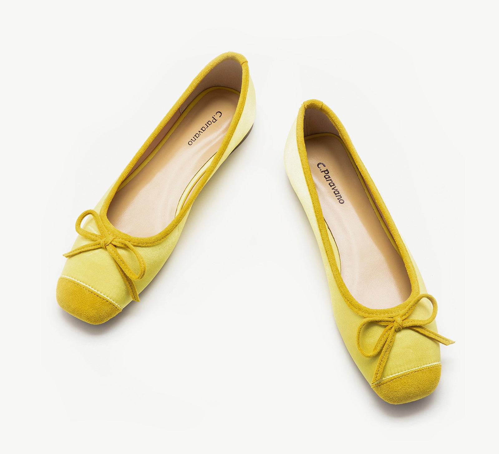 Silky Bowknot Ballet Flats