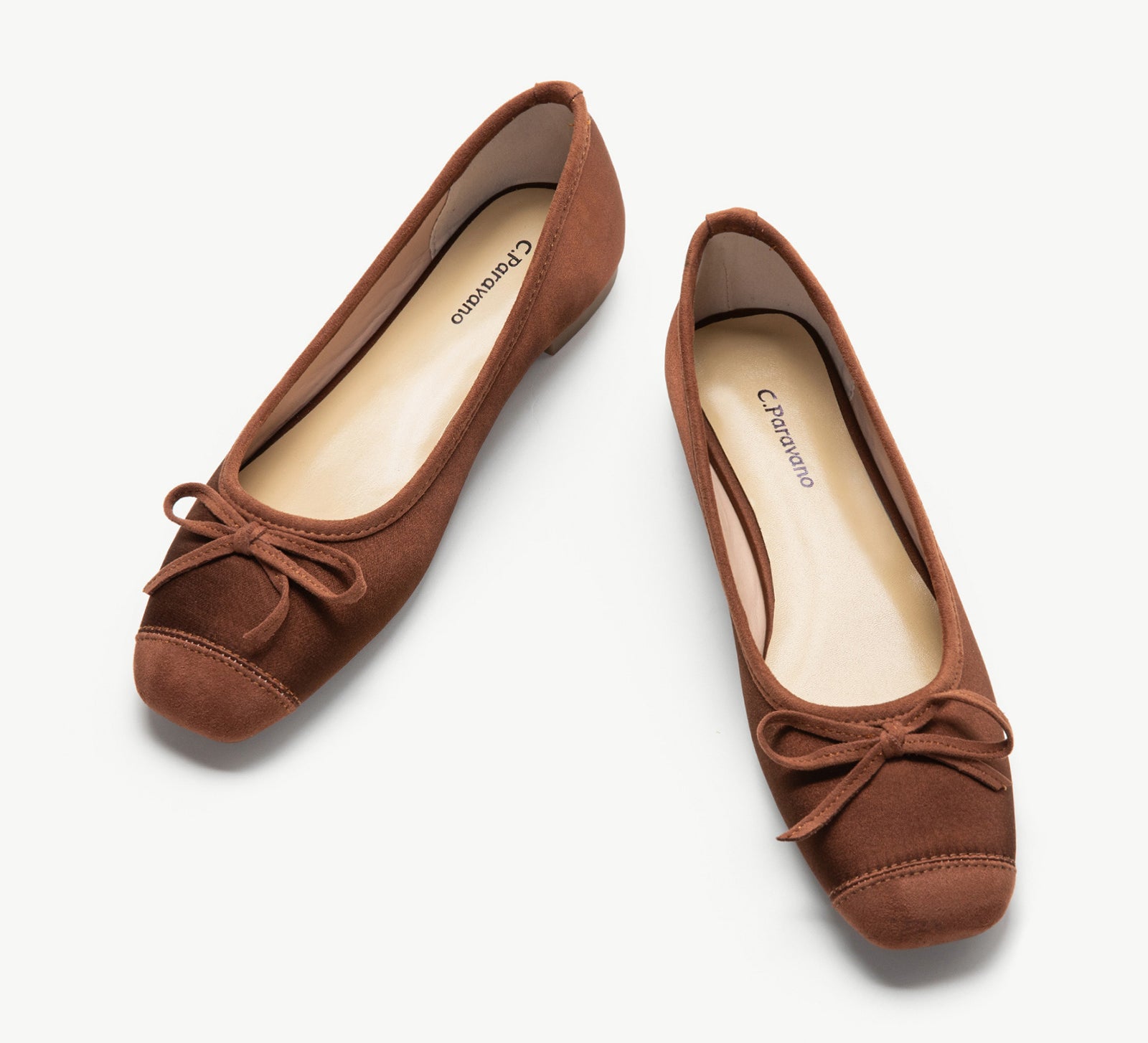 Silky Bowknot Ballet Flats