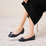 Patent Metal Buckle bow Flats (Anita)