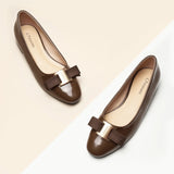 Patent Metal Buckle bow Flats (Anita)
