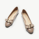 Patent Metal Buckle bow Flats (Anita)