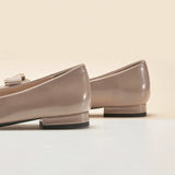 Patent Metal Buckle bow Flats (Anita)