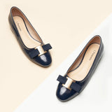 Patent Metal Buckle bow Flats (Anita)