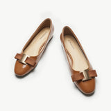 Patent Metal Buckle bow Flats (Anita)