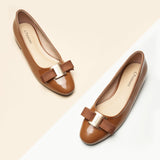 Patent Metal Buckle bow Flats (Anita)