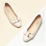 Patent Metal Buckle bow Flats (Anita)