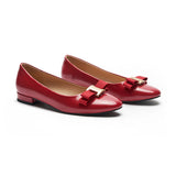 Patent Metal Buckle bow Flats (Anita)