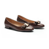 Patent Metal Buckle bow Flats (Anita)