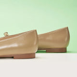 Double Bow Ties Cutout Ballet Flats (Emma)