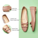 Double Bow Ties Cutout Ballet Flats (Emma)