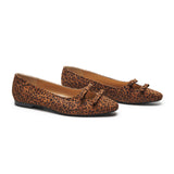 Double Bow Ties Cutout Ballet Flats (Emma)