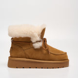 Shearling Lace-Up Platform Boots (APRÈS-SKI)