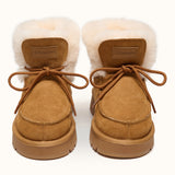 Shearling Lace-Up Platform Boots (APRÈS-SKI)