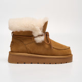 Shearling Lace-Up Platform Boots (APRÈS-SKI)
