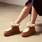 Shearling Mini Platform Boots (APRÈS-SKI)