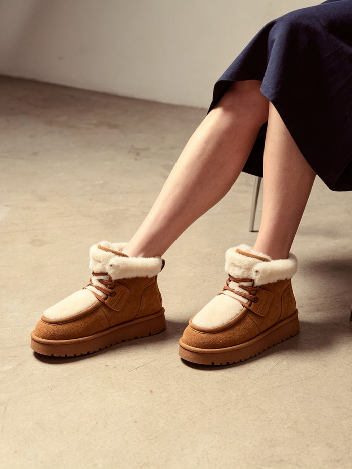 Suede Booties
