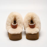 Plush Shearling Platform Clogs (APRÈS-SKI)