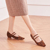 Double-Strap Block Heel (Alva)