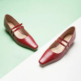 Double-Strap Block Heel (Alva)