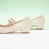 Double-Strap Block Heel (Alva)
