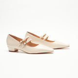 Double-Strap Block Heel (Alva)